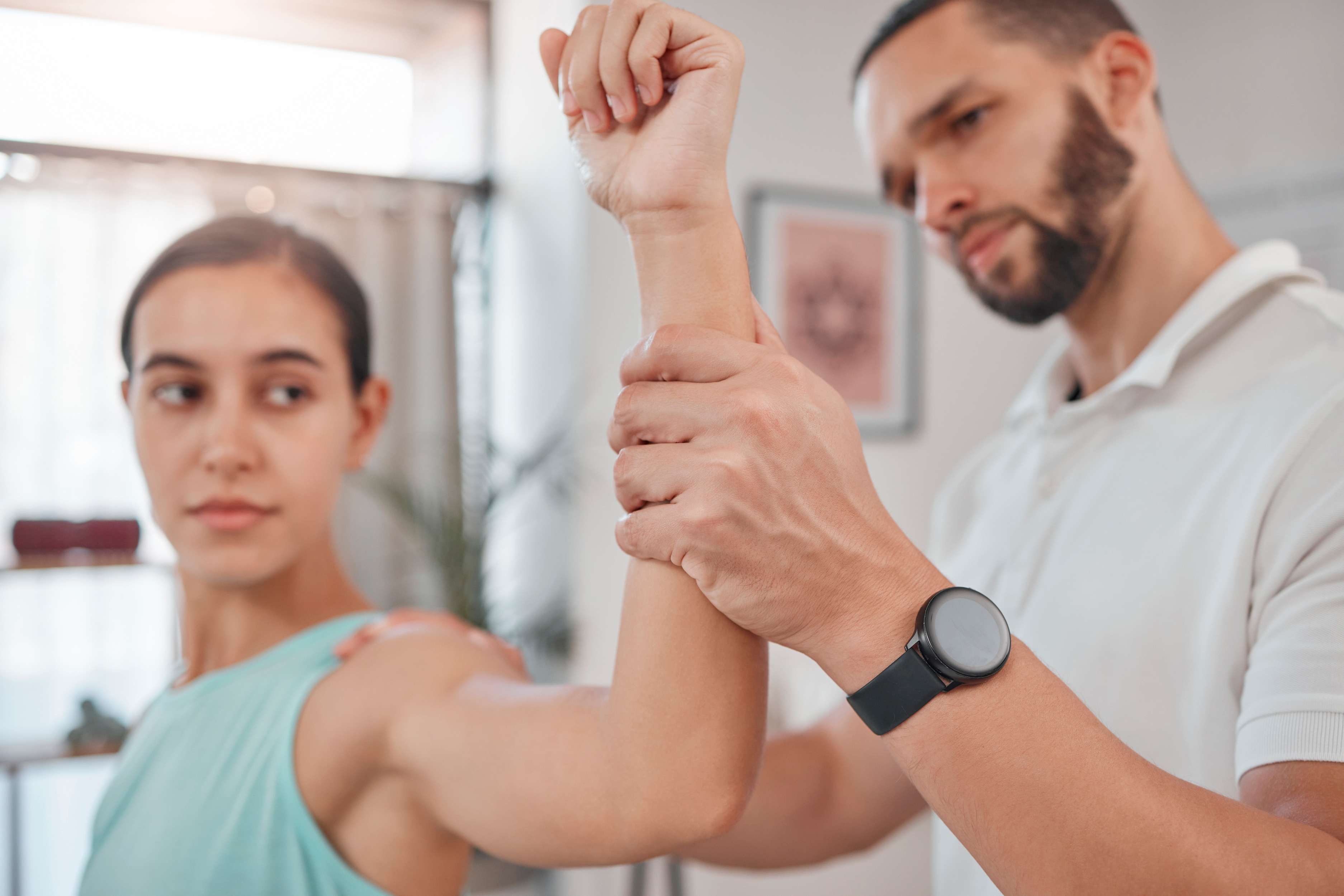 Elbow, wrist, and hand and physical therapy
